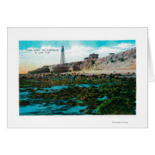 Point Loma y faro con marea baja