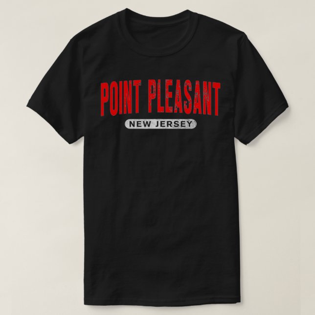 POINT PLEASANT NJ NEW JERSEY Funny City Roots Vint (Diseño del anverso)