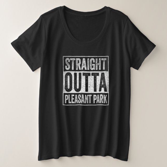 Point Pleasant Park Merchandise Straight Outta Ple (Anverso del diseño)