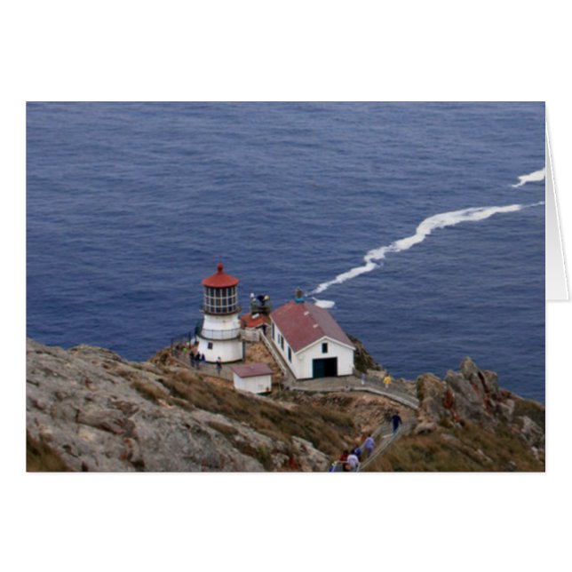 Point Reyes Lighthouse, National Seashore Card (Anverso (Horizontal))