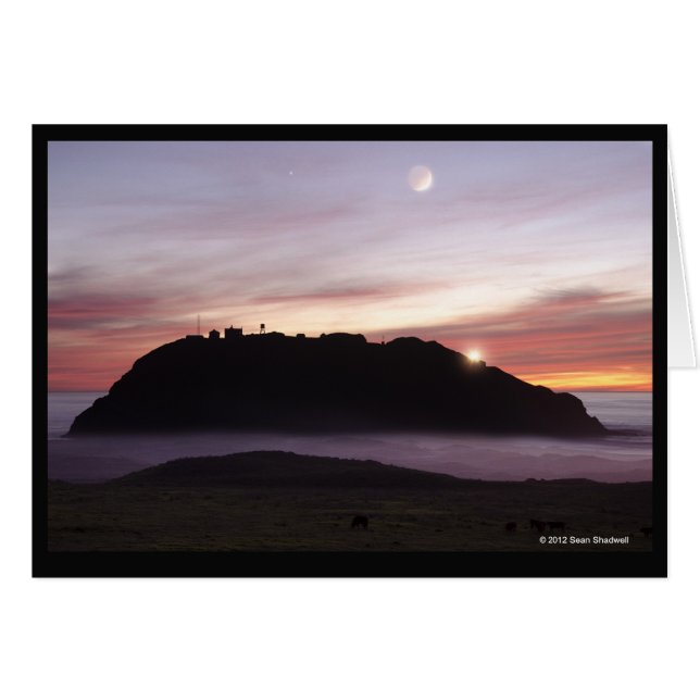 Point Sur Moon (Anverso (Horizontal))