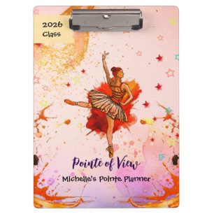 Pointe de Vista – Portapapeles de Ballet Personali