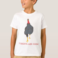 Pointillism Turkey Strut, los pavos son camisetas 