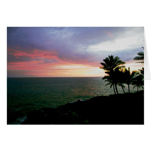 Poipu Sunset (Anverso (Horizontal))
