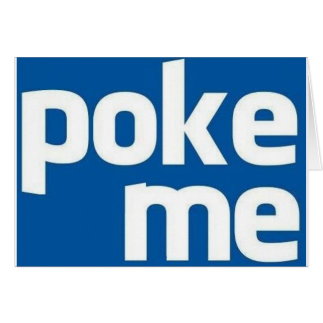 Poke Me (Anverso (Horizontal))