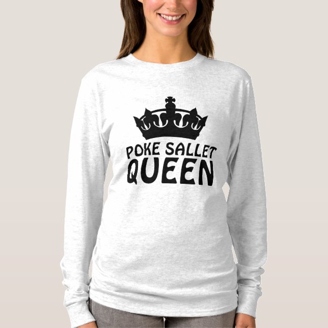 POKE SALLET QUEEN camisetas (Anverso)