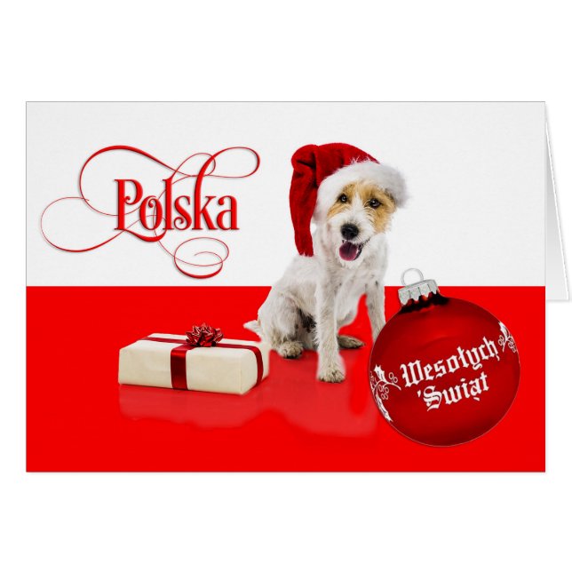 Polaco/Polski - Feliz Navidad/Wesołych Świąt (Anverso (Horizontal))