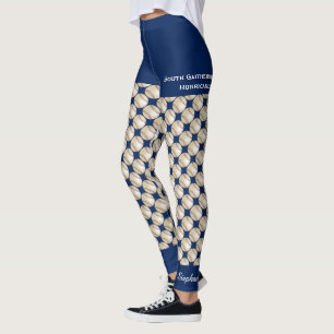 Polainas del béisbol del equipo con pantalones