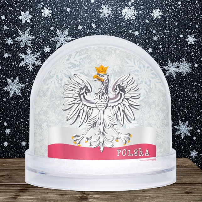 Poland Snow Globe, Polish Flag / Polska (Poland Snow Globe / Polska )