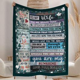 Polar A mi manta de esposas, manta de amor, corazón