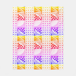 Polar Amanecer nativo del suroeste en una manta de arcoi