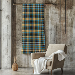 Polar Amarillo azul de la manta de plástico de inspiraci