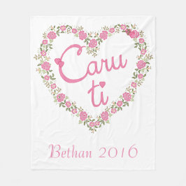 Polar Amor Galés, Ti de Caru, manta del paño grueso y