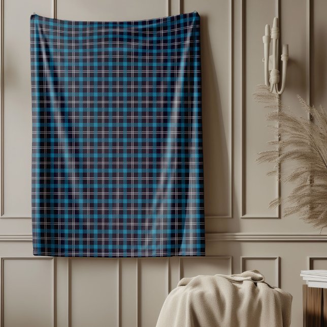Polar Atractivo chaleco de manta de la marina clásica Vi (Classic Charming Navy Check Blanket Cozy Vibes)