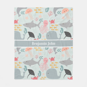 Polar Bajo la manta del patrón de la flota de Sea Friend