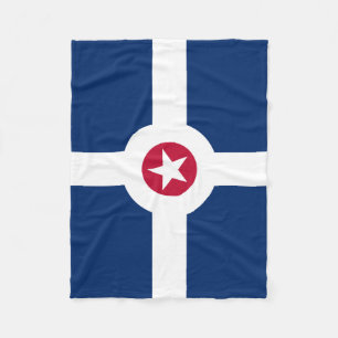 Polar Bandera de Indianápolis, manta de la fleta de Indi