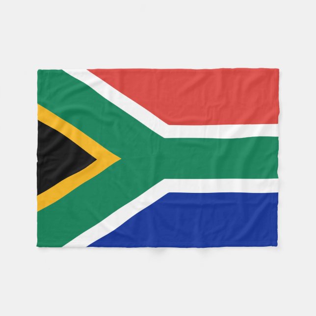 Polar Bandera de la manta de Suráfrica (Frente (Horizontal))