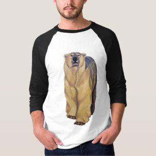 Polar Bear Camisetas Polar Bear Art Béisbol Jersey