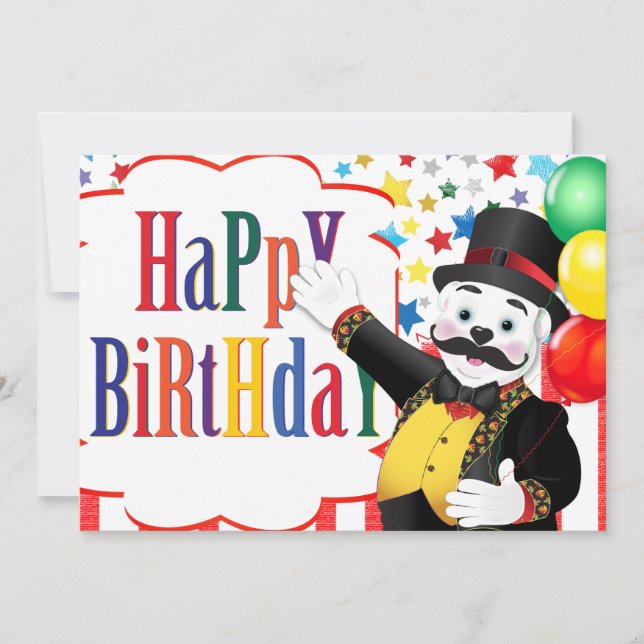 Polar Bear Circus Birthday (Anverso)