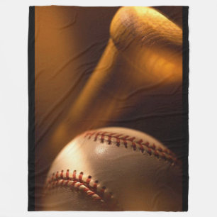 Polar Béisbol y manta del paño grueso y suave del palo