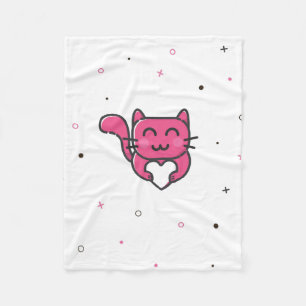 Polar Blanco lindo de la manta del paño grueso y suave