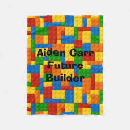 Polar Bloques futuros del constructor - manta del bebé