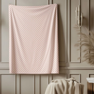 Polar Cama de Rosa suave con rebanado de oro o manta par