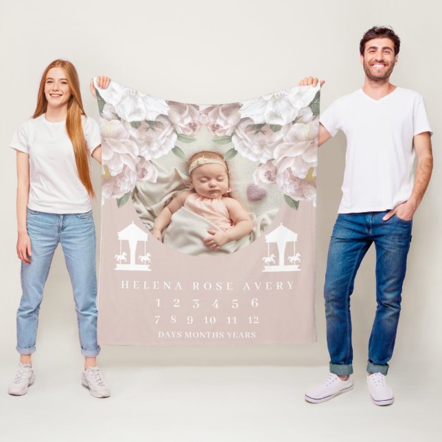 Polar Carrusel de la manta del hito bebé (In situ)