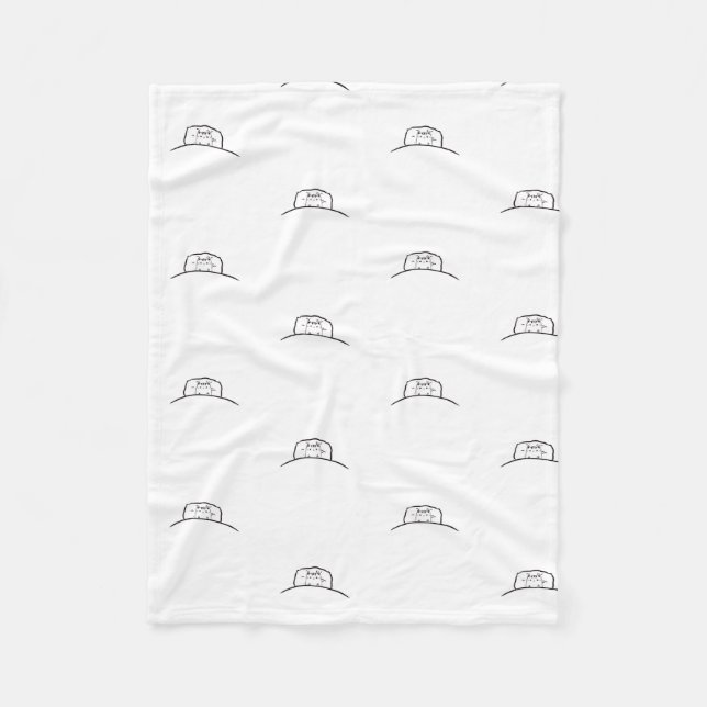 Polar Cat Blanket, linda manta de gatos, amante de gatos (Anverso)