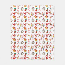 Polar Claus acogedor: Navidades acurrucan una manta