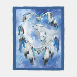 Polar Corazón de una manta del paño grueso y suave del