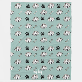 Polar Diseño de manta personalizada para perro