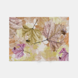 Polar el "caer deja" la MANTA de REVESTIMIENTO del otoño