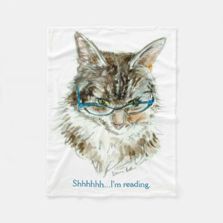 Polar El gato que lee una manta de lana