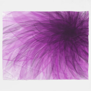 Polar Espiral de la lavanda - manta del paño grueso y