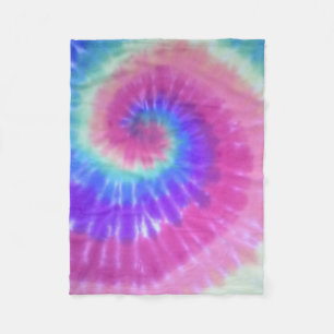 Polar espiral del arco iris de la manta del paño grueso