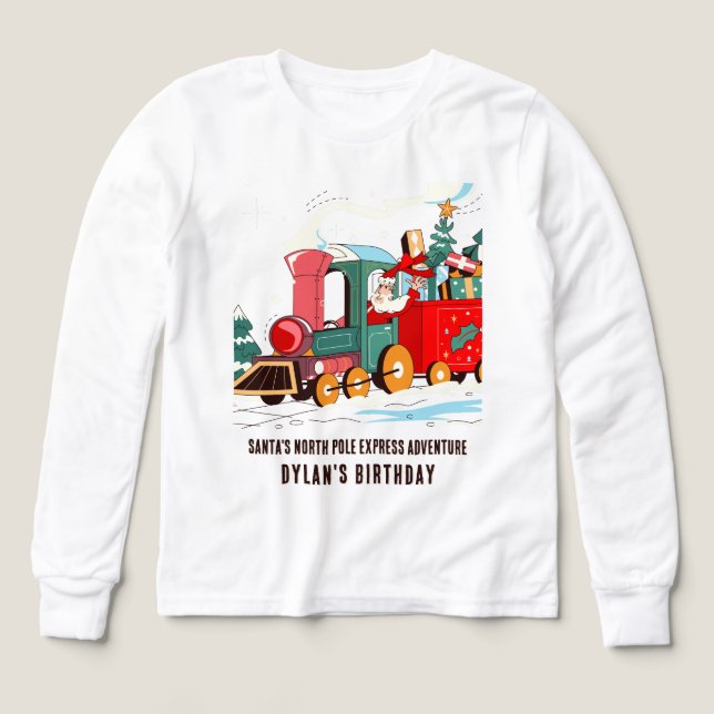 Polar Express Christmas Santa's Train Adventure (Diseño frontal)