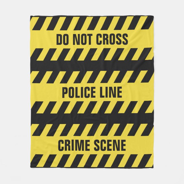 Polar Falsa línea de policía manta de encargo del paño (Anverso)