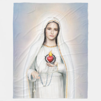 Polar Fátima, manta inmaculada del paño grueso y suave