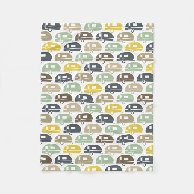 Polar Feliz campista| Modernos Blues retro de la manta d (Anverso)