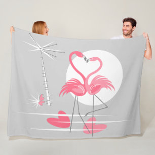 Polar Flamingo Amor faja faja manta grande horizontal