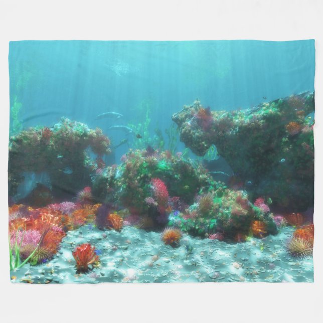 Polar Flores de la manta de la flor de mar (Frente (Horizontal))
