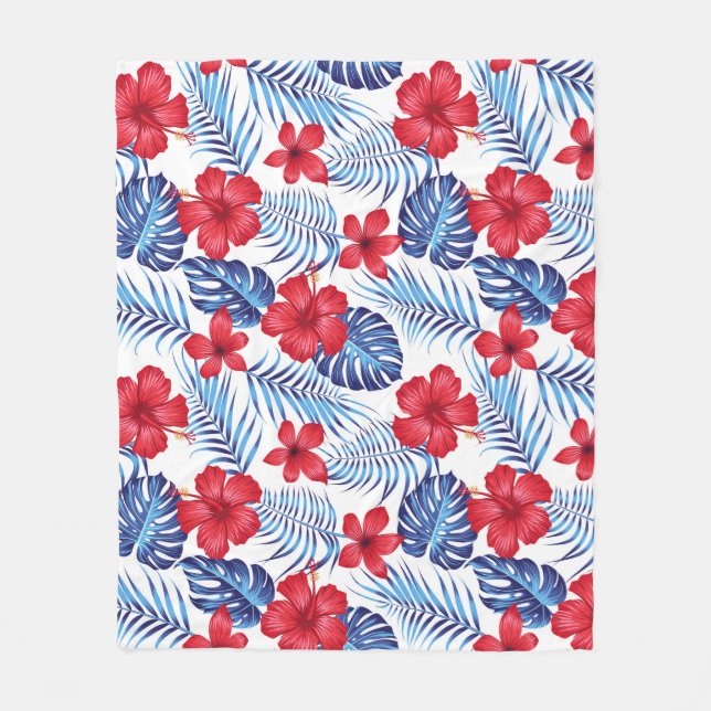Polar Flores tropicales dejan una manta de gres (Anverso)
