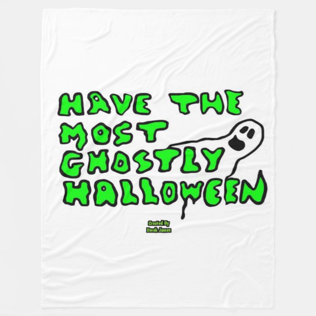 Polar Gran manta de papel de Halloween (Anverso)