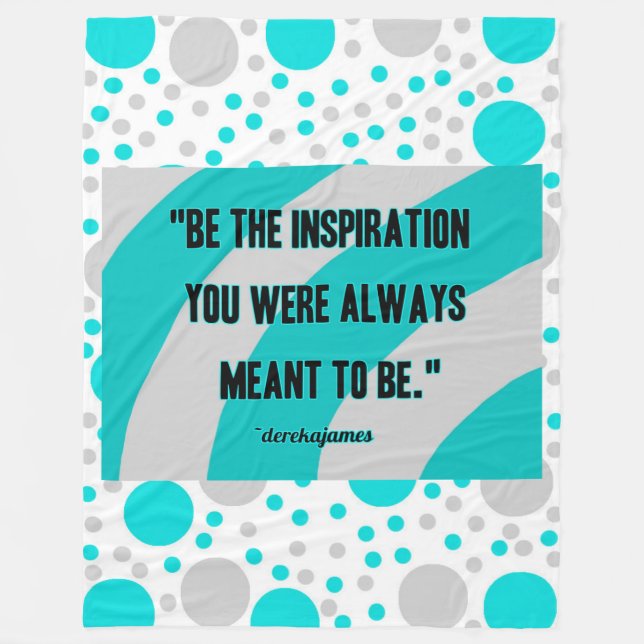 Polar Gran manta de tela de algodón de inspiración (Anverso)