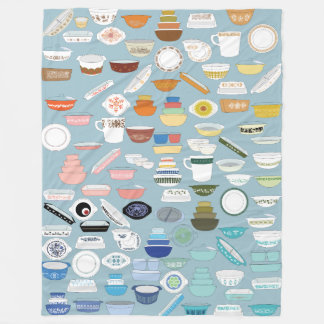Polar Grandes 100 piezas de manta de papel pintado Pyrex