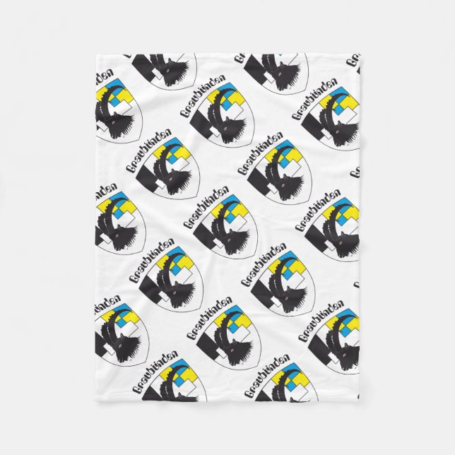 Polar Graubünden Suiza manta (Anverso)