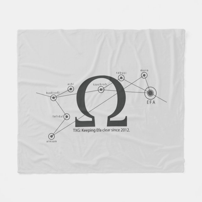 Polar Guarde la manta clara del EFA (Frente (Horizontal))