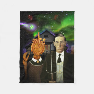 Polar H.P. Lovecraft y manta gótica MI-Ir Lovecraftian