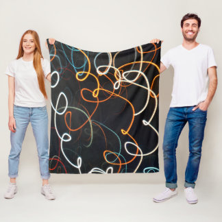 Polar Hilos de Movimiento— Manta de Fleece